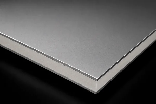 ACP A2 Core — non-combustible composite panel cross-section