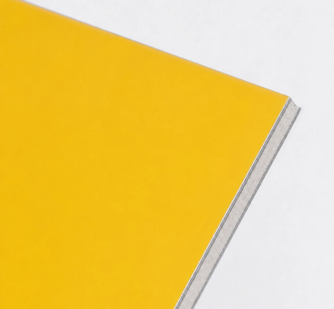 ACP FR Core B1 — PVDF colour finish edge detail